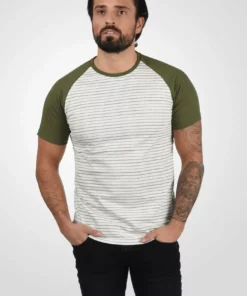Solid SDSTEN - T-shirt Imprimé - Dusty Olive
