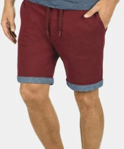 Solid SDLAGOA - Short - Wine Red