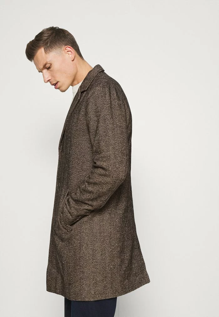 Solid SDTAVE HERRINGBONE COAT 21105919 - Manteau Classique - Black 5 Solid SDTAVE HERRINGBONE COAT 21105919 - Manteau Classique - Black – Image 5