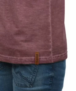 Solid SDTINO - T-shirt Basique - Wine Red -Élégance Boutique 5ab0af7e2dd1455eac25516f87e986e1