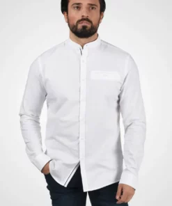 Solid ALLION "SLIM FIT" - Chemise - White