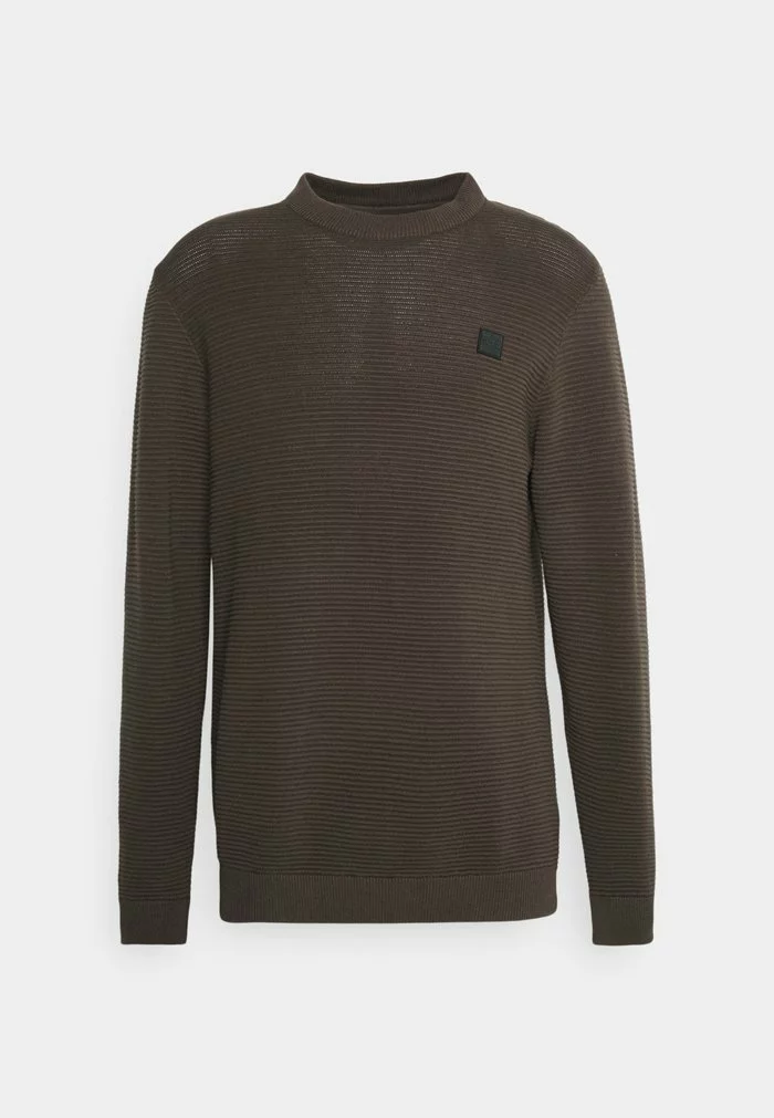 Solid VALENCIA - Pullover - Dark Brown 5 Solid VALENCIA - Pullover - Dark Brown – Image 5