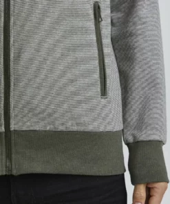 Solid SDRAFKO - Sweat à Capuche Zippé - Deep Forest Melange -Élégance Boutique 5c1c9cf944f94de49c5563bc438f11e9