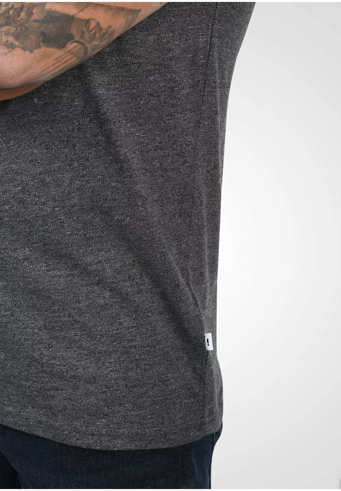 Solid SDGAWAN - T-shirt Imprimé - Dark Grey Melange 5 Solid SDGAWAN - T-shirt Imprimé - Dark Grey Melange – Image 5
