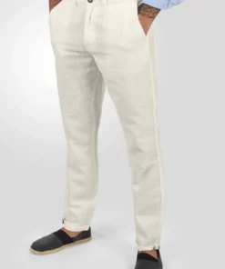Solid LORAN - Pantalon Classique - Off White