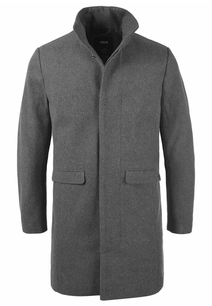 Solid SDJAMPA - Manteau Classique - Grey Melange 5 Solid SDJAMPA - Manteau Classique - Grey Melange – Image 5