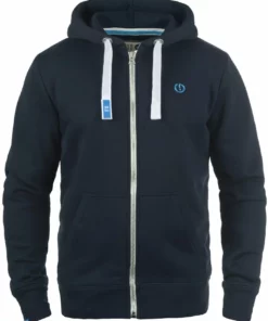 Solid SDBENNZIP - Sweat à Capuche Zippé - Insignia Blue -Élégance Boutique 5da513eeaa754394bf4573c80030736e