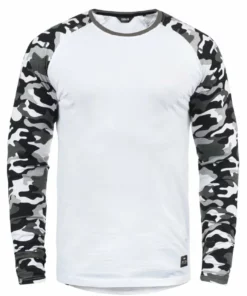 Solid SDCAJUS - T-shirt à Manches Longues - White Grey Marl -Élégance Boutique 5de81c1e1d284df5b0e64c757a4155a0