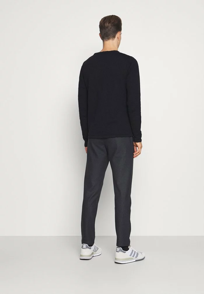 Solid TAPIO 0-NECK - Pullover - Insignia Blue 3 Solid TAPIO 0-NECK - Pullover - Insignia Blue – Image 3