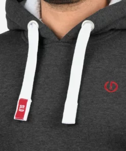 Solid SDBENNHOOD - Sweat à Capuche - Anthracite -Élégance Boutique 5ea22b056cb74581b1b14fe603009834