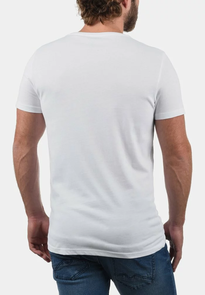 Solid SDPORTUS - T-shirt Basique - White 2 Solid SDPORTUS - T-shirt Basique - White – Image 2