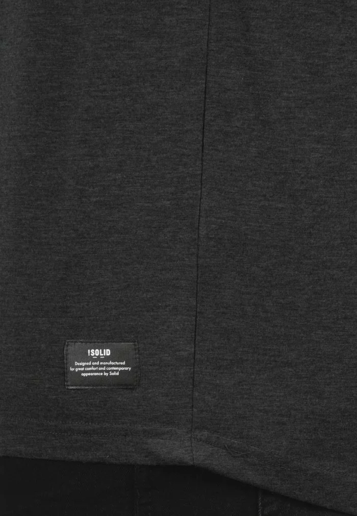 Solid SDCALVIN - T-shirt Imprimé - Dark Grey 3 Solid SDCALVIN - T-shirt Imprimé - Dark Grey – Image 3