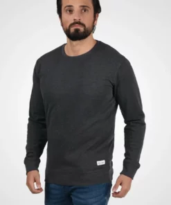 Solid SDTARABO - Sweatshirt - Dark Grey Melange