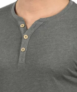 Solid VOLKO - T-shirt à Manches Longues - Grey Melange -Élégance Boutique 602b620219d94ec2948fab7ce01a7f40