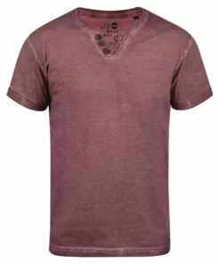 Solid SDTINO - T-shirt Basique - Wine Red -Élégance Boutique 603c3af9ee6a448590c832beee2ab6c3