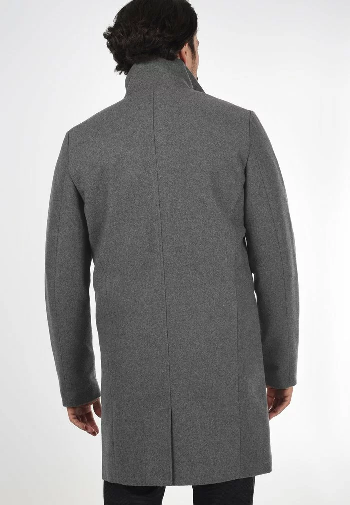 Solid SDJAMPA - Manteau Classique - Grey Melange 3 Solid SDJAMPA - Manteau Classique - Grey Melange – Image 3