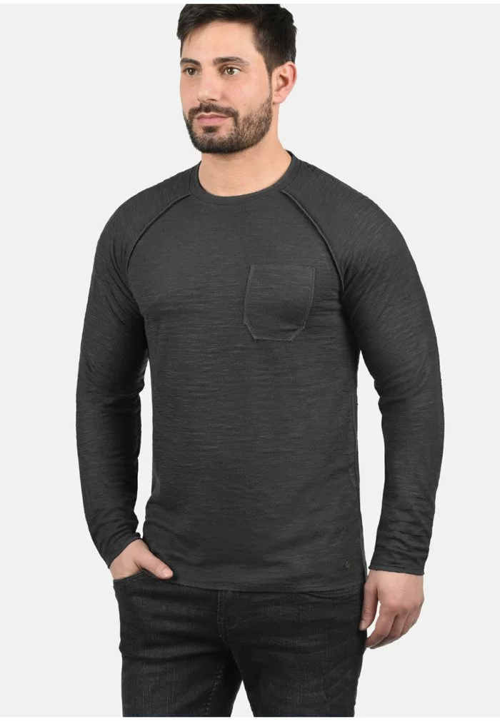 Solid SDDON - Sweatshirt - Dark Grey 1 Solid SDDON - Sweatshirt - Dark Grey