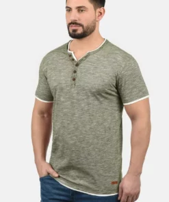 Solid SDDIGOS - T-shirt Imprimé - Olive