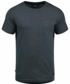 Solid SDBOB - T-shirt Basique - Ins Blu M -Élégance Boutique 60e96e40c5244f08ad5ca0547ecbabbe