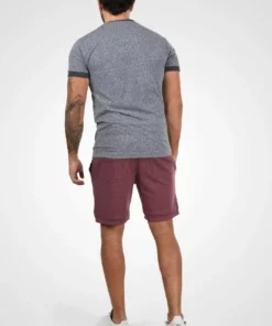 Solid SDBENNSHORTS - Short - Wine Red -Élégance Boutique 6107e191a1a84560aef2969922fd5ab2