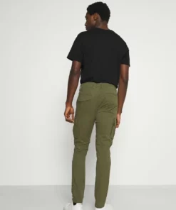 Solid TRUC CARGO FIRM WAIST - Pantalon Cargo - Ivy Green -Élégance Boutique 618a60bfdea5458687db8dcd3393f9bb