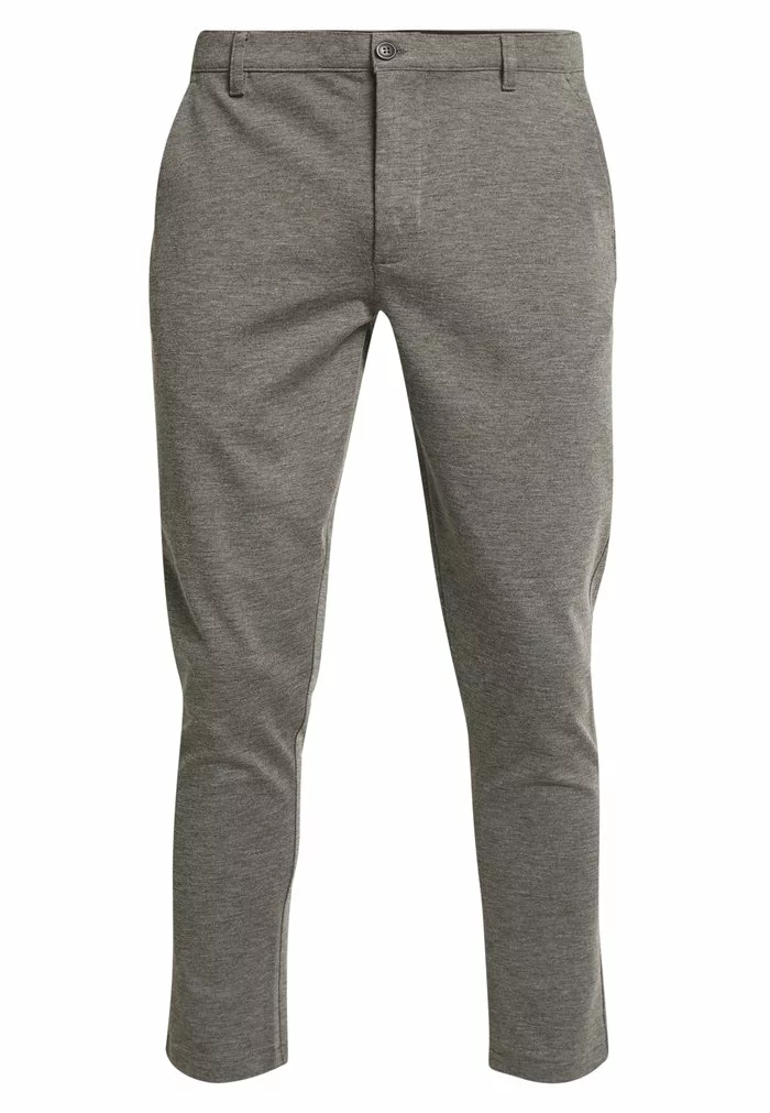 Solid PANTS DAVE BARRO - Pantalon Classique - Dark Grey 4 Solid PANTS DAVE BARRO - Pantalon Classique - Dark Grey – Image 4