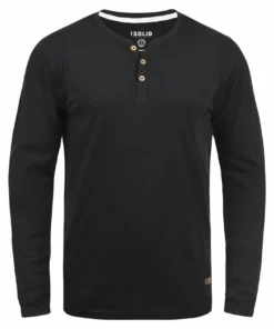 Solid SDVOLKO - T-shirt à Manches Longues - Black -Élégance Boutique 628858d99fa34be5b00f8b782ce21355