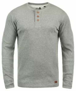 Solid SDTOKATO - T-shirt à Manches Longues - Grey Melange -Élégance Boutique 628e3feacd5c4d58bd85ff9581fa985b