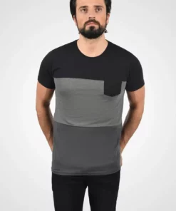 Solid SDMINGO - T-shirt Imprimé - Black