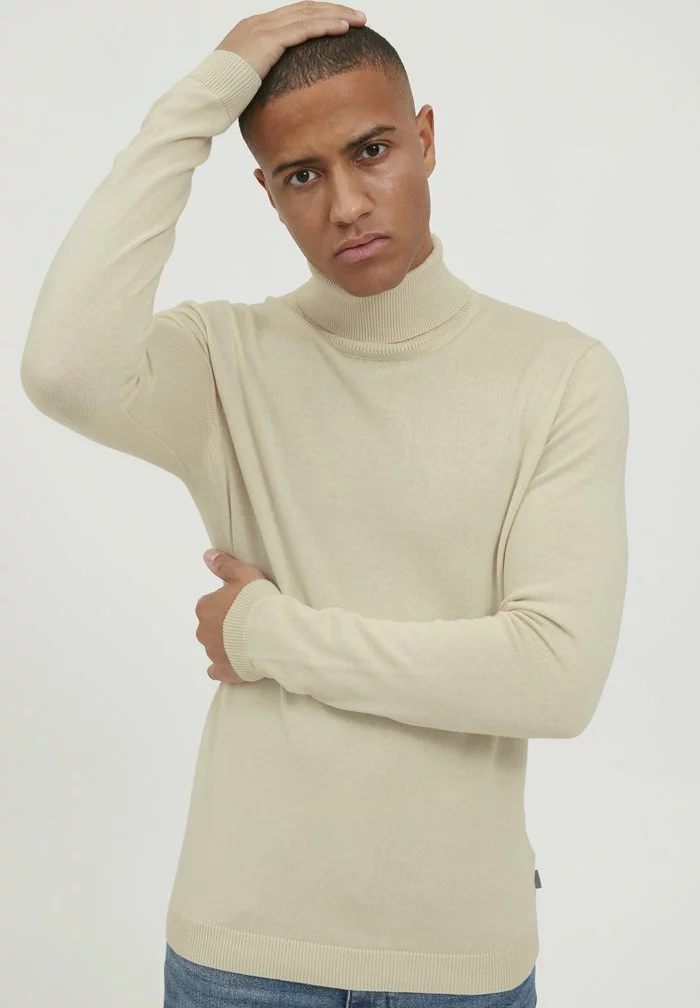 Solid SDKNIT - Pullover - Oatmeal 1 Solid SDKNIT - Pullover - Oatmeal