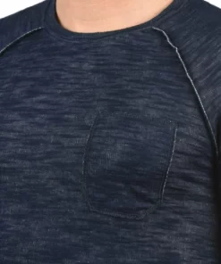 Solid SDDON - Sweatshirt - Blue -Élégance Boutique 639318278cf84dc084dfad9bd4c1b6c9