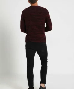 Solid SDSTRUAN - Pullover - Wine -Élégance Boutique 63ae370bbbf04468bfc2eddcecc44920