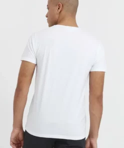 Solid SDSASCHA - T-shirt Imprimé - Weiß/dunkelblau -Élégance Boutique 6409fc7cdaca4d408ec4d4ed060ad610