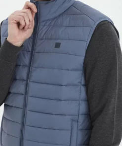 Solid SDSÖRENSON - Veste Sans Manches - China Blue -Élégance Boutique 645535760f364f99b3bde5d538d3d73f