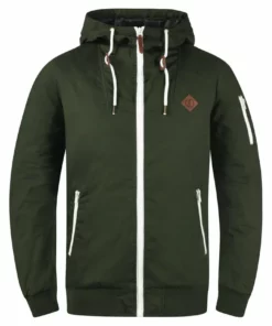 Solid SDTILLY - Veste Mi-saison - Olive -Élégance Boutique 64b0e039b8c84153a337997f937c571f