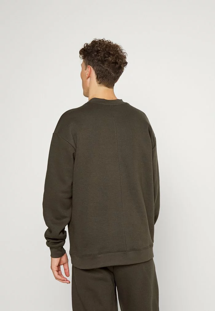 Solid VICTER - Sweatshirt - Dark Brown 3 Solid VICTER - Sweatshirt - Dark Brown – Image 3