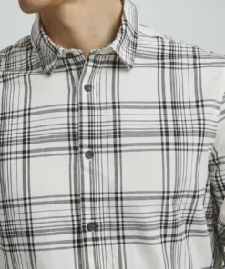 Solid Chemise - Off White -Élégance Boutique 65977e6b1c37475683cf71c70b9c68e0