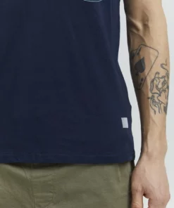 Solid PEDRO - T-shirt Imprimé - Insignia Blue -Élégance Boutique 65ccfa710faf45d388f69d9e0286e785