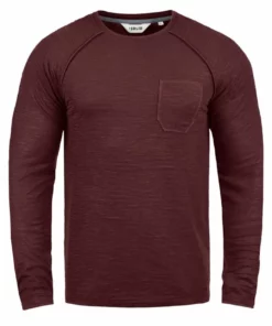 Solid SDDON - Sweatshirt - Wine Red 8 Solid SDDON - Sweatshirt - Wine Red -Élégance Boutique 662700ef230c41ca94c25f56d19b08c4