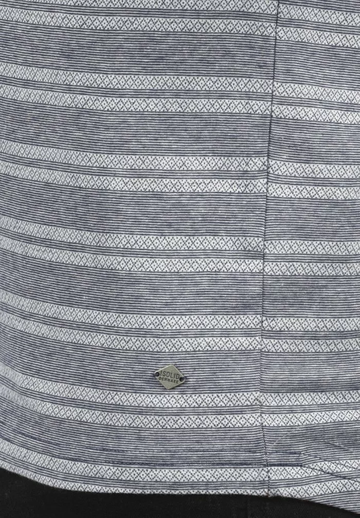 Solid SDFIDEL - T-shirt Imprimé - Mottled Light Blue 4 Solid SDFIDEL - T-shirt Imprimé - Mottled Light Blue – Image 4