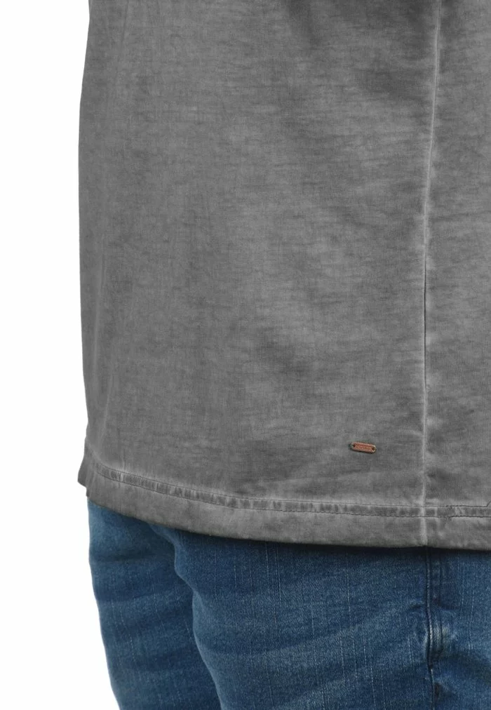 Solid SDTINO - T-shirt Basique - Dark Grey 4 Solid SDTINO - T-shirt Basique - Dark Grey – Image 4