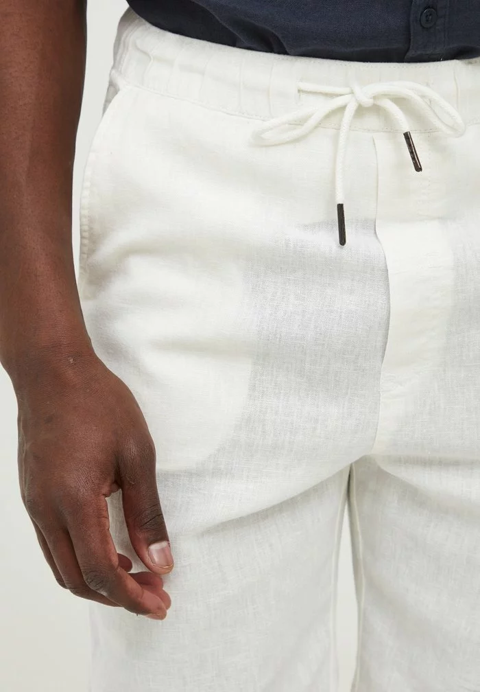 Solid SDTRUC SHORTS LINEN - Short - Off White 4 Solid SDTRUC SHORTS LINEN - Short - Off White – Image 4