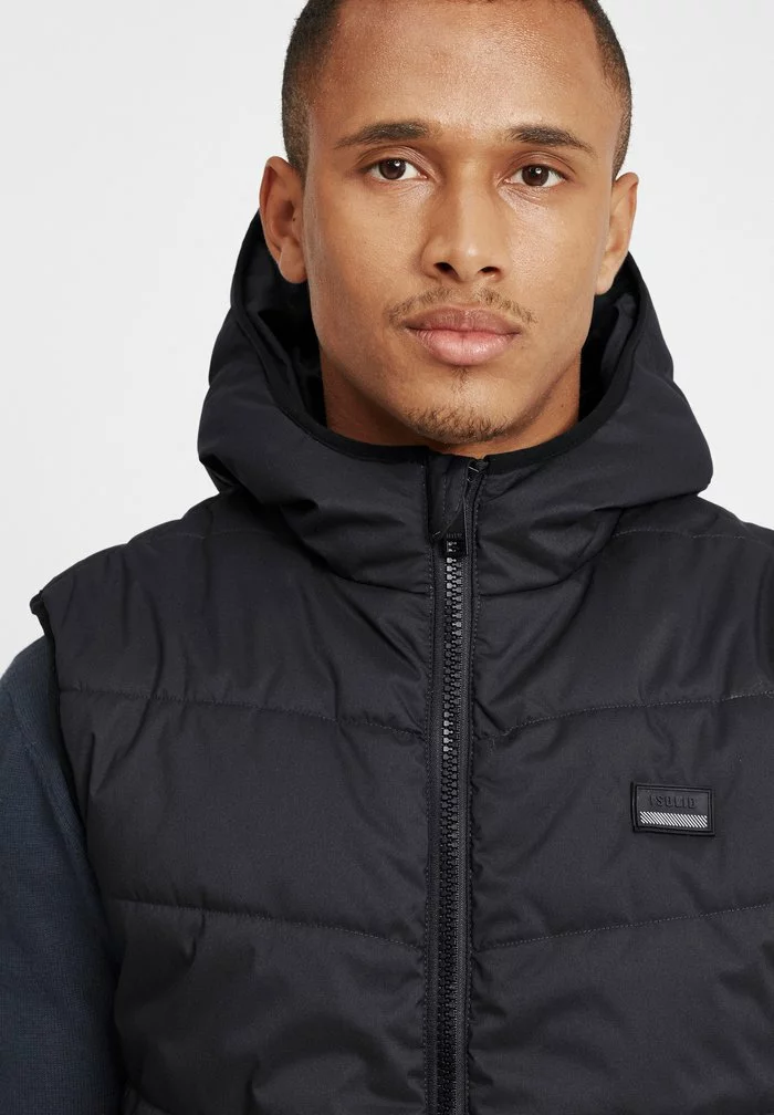 Solid SDATSU - Veste Sans Manches - Black 4 Solid SDATSU - Veste Sans Manches - Black – Image 4