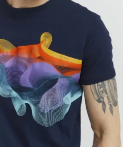 Solid PEDRO - T-shirt Imprimé - Insignia Blue -Élégance Boutique 68dfca46c21a4a9981362802d4a92542