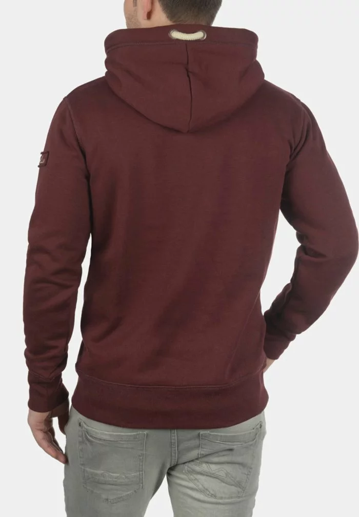 Solid SDTRIPHOOD - Sweat à Capuche - Wine Red 2 Solid SDTRIPHOOD - Sweat à Capuche - Wine Red – Image 2