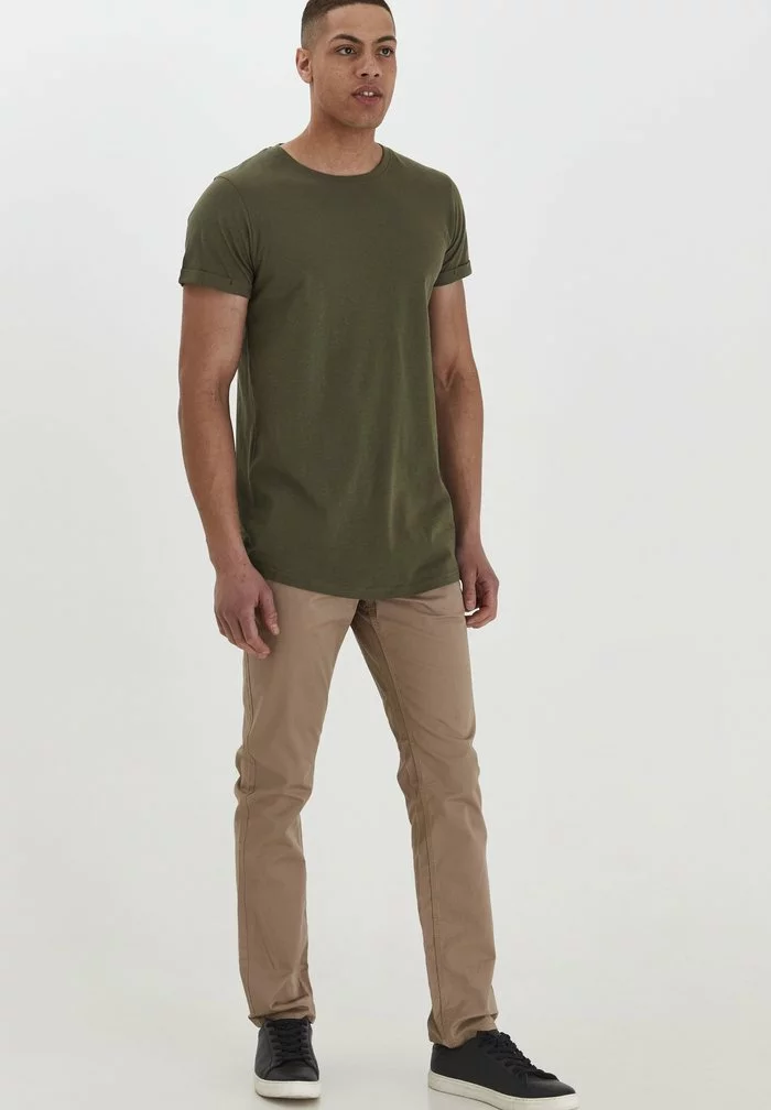 Solid SDLONGO - T-shirt Basique - Ivy Green 2 Solid SDLONGO - T-shirt Basique - Ivy Green – Image 2