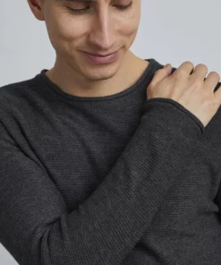 Solid SDJARAH - Pullover - Dark Grey Melange -Élégance Boutique 6ad6100ee6534e59a34f41c8078bf010