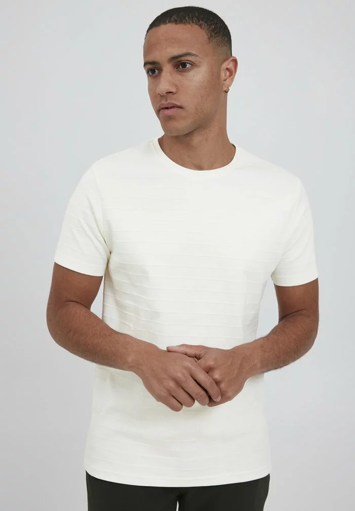 Solid SDTREVOR 21105769 - T-shirt Basique - Off White 1 Solid SDTREVOR 21105769 - T-shirt Basique - Off White