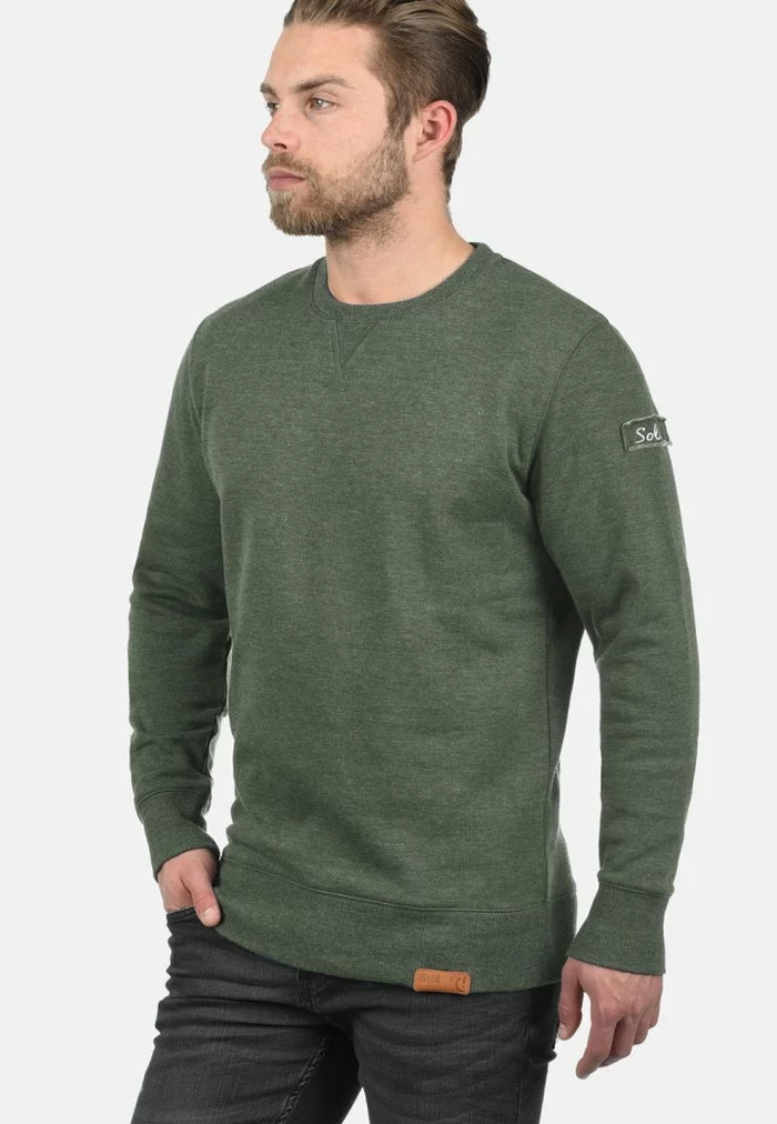 Solid TRIP-O-NECK - Sweatshirt - Climb Ivy 1 Solid TRIP-O-NECK - Sweatshirt - Climb Ivy