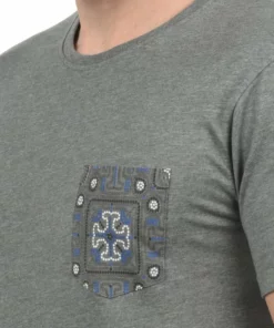 Solid SDILARI - T-shirt Imprimé - Grey Melange -Élégance Boutique 6bca16c61fe34ad49edfdec381872c28